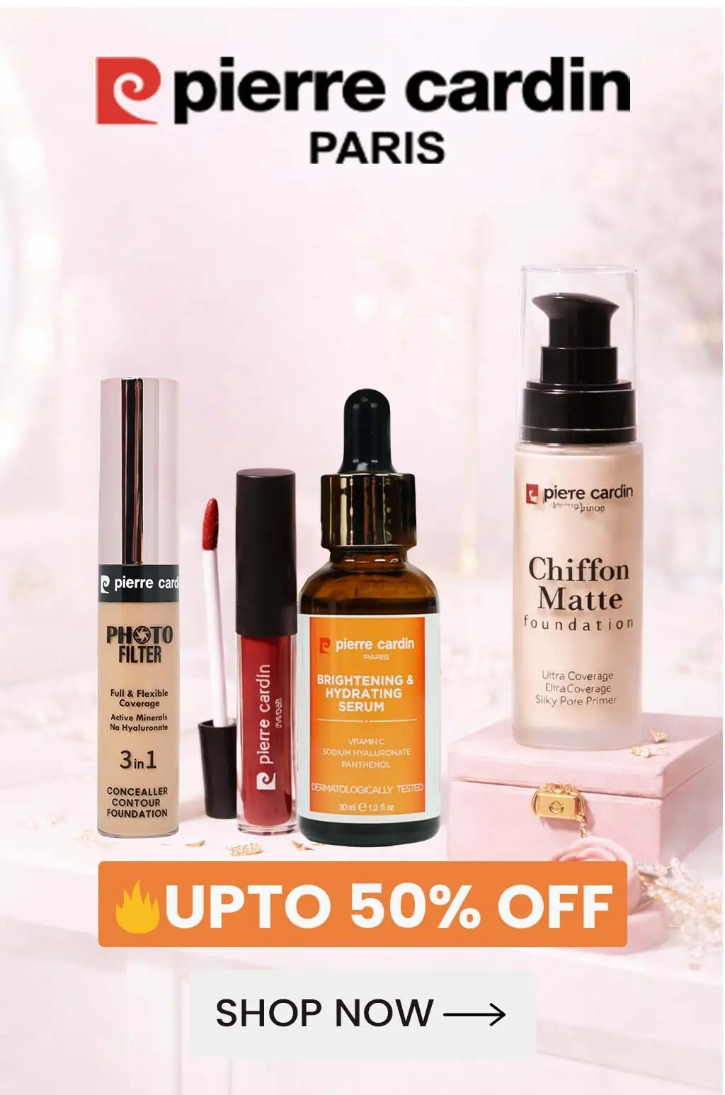 Pierre Cardin Hot banner